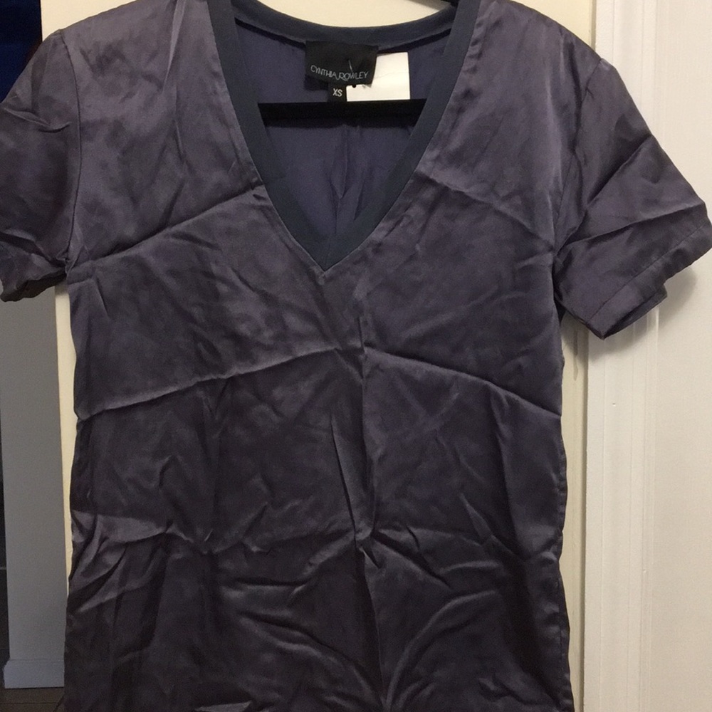 Cynthia Rowley V neck T-shirt